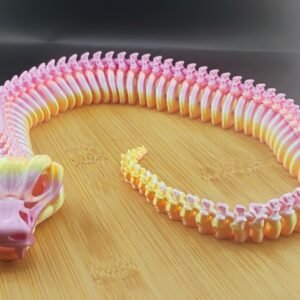 BlossomBlush Bone Snake